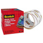 Scotch Book Tape, 3" Core, 4" x 15 yds, Clear (MMM8454) View Product Image
