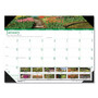 House Of Doolittle Desk Pad, "Gardens", 12 Months, Jan-Dec, 22"x17" (HOD174) View Product Image