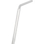 D&W Dispoz-o Straws - 7.8" Length - Polypropylene - Translucent - 400/Pack