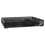 Rolodex Metal Mesh Deep Desk Drawer Organizer, Six Compartments, 15.25 x 11.88 x 2.5, Black (ROL22131) View Product Image