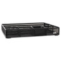 Rolodex Metal Mesh Deep Desk Drawer Organizer, Six Compartments, 15.25 x 11.88 x 2.5, Black