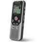 Philips Voice Tracer DVT1250 Audio Recorder, 8 GB, Black/Silver