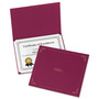 Oxford Certificate Holder, 11.25 x 8.75, Burgundy, 5/Pack