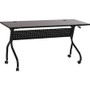 Lorell Flip Top Training Table - Rectangle Top - Four Leg Base - 4 Legs - 48" Table Top Width x 23.50" Table Top Depth - 29.50" Height x 47.25" Width x 23.63" Depth - (LLR60732)