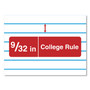 Universal Composition Book, Medium/College Rule, Black Marble Cover, (100) 9.75 x 7.5 Sheets, 6/Pack