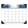 House of Doolittle Recycled Illustrated Desk Pad Calendar - Julian Dates - Monthly - January 2026 to December 2026 - 1 Month Single Page Layout - 22" x 17" Sheet Size