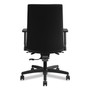 HON Ignition Series Mid-Back Work Chair, Supports Up to 300 lb, 17" to 22" Seat Height, Black