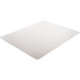 deflecto SuperMat Frequent Use Chair Mat, Med Pile Carpet, 45 x 53, Beveled Rectangle, Clear (DEFCM14243) View Product Image