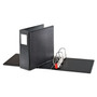 Cardinal SuperLife Easy Open Locking Slant-D Ring Binder, 3 Rings, 4" Capacity, 11 x 8.5, Black (CRD14042) View Product Image