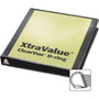 Cardinal Performer ClearVue Slant-D Ring Binder, 3 Rings, 1" Capacity, 11 x 8.5, Black