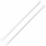 Genuine Joe Jumbo Translucent Straight Straws - 7.8" Length - Clear
