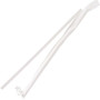 Genuine Joe Jumbo Translucent Straight Straws - 7.8" Length - Clear