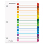 Cardinal OneStep Index System - 15 x Divider(s) - Printed Tab(s) - Digit - 1-15 - 15 Tab(s)/Set