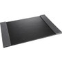 Artistic Classic Desk Pad - Rectangular - 24" Width x 19" Depth - Felt Backing - Leather