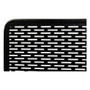 Artistic Urban Collection Punched Metal Letter Tray, 1 Section, Letter Size Files, 10" x 13.75" x 3.5", Black (AOPART20002) View Product Image