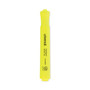 Universal Desk Highlighter Value Pack, Fluorescent Yellow Ink, Chisel Tip, Yellow Barrel, 36/Pack (UNV08866) View Product Image