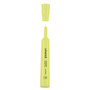 Universal Desk Highlighter Value Pack, Fluorescent Yellow Ink, Chisel Tip, Yellow Barrel, 36/Pack (UNV08866) View Product Image