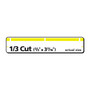 Avery Permanent TrueBlock File Folder Labels with Sure Feed Technology, 0.66 x 3.44, Yellow/White, 30/Sheet, 50 Sheets/Box