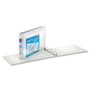 Cardinal ClearVue Slant-D Ring Binder, 3 Rings, 1.5" Capacity, 11 x 17, White