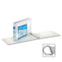 Cardinal ClearVue Slant-D Ring Binder, 3 Rings, 1.5" Capacity, 11 x 17, White