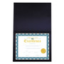 Universal Certificate/Document Cover, 8.5 x 11; 8 x 10; A4, Navy, 6/Pack (UNV76897) View Product Image