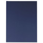 Universal Casebound Hardcover Notebook, 1-Subject, Wide/Legal Rule, Dark Blue Cover, (150) 10.25 x 7.63 Sheets