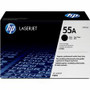 HP 55A Original Laser Toner Cartridge - Black - 1 Each