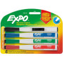 Expo Eraser Cap Fine Magnetic Dry Erase Markers - Medium, Fine, Broad Marker Point - Assorted Ink