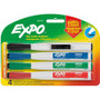 Expo Eraser Cap Fine Magnetic Dry Erase Markers - Medium, Fine, Broad Marker Point - Assorted Ink