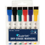 Quartet ReWritables Mini Dry-Erase Markers - Fine Marker Point - Black, Red, Green, Blue, Purple, Yellow Ink