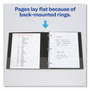 Avery Economy Non-View Binder with Round Rings, 3 Rings, 3" Capacity, 11 x 8.5, Black, (4601) View Product Image