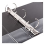 Avery Economy Non-View Binder with Round Rings, 3 Rings, 3" Capacity, 11 x 8.5, Black, (4601)