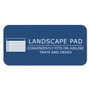 Roaring Spring WIDE Landscape Format Writing Pad, Unpunched with Standard Back, Medium/College Rule, 40 White 11 x 9.5 Sheets (ROA74500) View Product Image