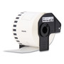 Brother Continuous Paper Label Tape, 2.4" x 100 ft, White, 3 Rolls/Pack