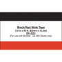 Brother Continuous Paper Label Tape, 2.4" x 50 ft, Black/White