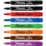 Sharpie Flip Chart Marker, Broad Bullet Tip, Assorted Colors, 8/Set