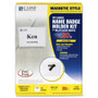 C-Line Magnetic Name Badge Holder Kit, Horizontal, 4w x 3h, Clear, 20/Box
