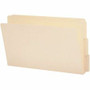 Smead Shelf-Master 1/3 Tab Cut Legal Recycled End Tab File Folder - 8 1/2" x 14" - 3/4" Expansion - End Tab Location - Assorted Tab Position - 11 pt.