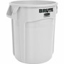 Rubbermaid Commercial Brute 10-Gallon Vented Container - 10 gal Capacity - Round
