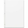 Sparco Unruled Filler Paper - 100 Sheets - Plain - Unruled Margin - 20 lb Basis Weight - Letter