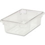 Rubbermaid Commercial 3.5-Gallon Food/Tote Box - External Dimensions: 18" Length x 12" Width x 6" Height - 3.50 gal - Snap Lock Closure - Stackable - Polycarbonate