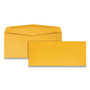Quality Park Kraft Envelope, #10, Commercial Flap, Gummed Closure, 4.13 x 9.5, Brown Kraft, 500/Box