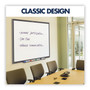 Quartet Classic Series Total Erase Dry Erase Boards, 96 x 48, White Surface, Black Aluminum Frame (QRTS538B) View Product Image