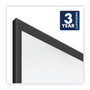 Quartet Classic Series Total Erase Dry Erase Boards, 96" x 48", White Surface, Black Aluminum Frame