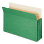 Smead Colored File Pockets, 3.5" Expansion, Legal Size, Green