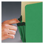 Smead Colored File Pockets, 3.5" Expansion, Legal Size, Green