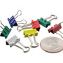 Officemate Binder Clips - Mini - 0.25" Size Capacity - Assorted - Metal
