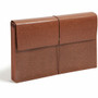 Smead Legal Recycled File Wallet - 8 1/2" x 14" - 3 1/2" Expansion - Redrope - Elastic Closure, Reinforced Gusset, Flap - 30% Recycled