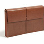 Smead Legal Recycled File Wallet - 8 1/2" x 14" - 3 1/2" Expansion - Redrope - Elastic Closure, Reinforced Gusset, Flap - 30% Recycled