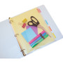 Anglers Zip-All Ring Binder Pockets - For 8" x 10 1/2" Sheet - Ring Binder - Clear - Polypropylene